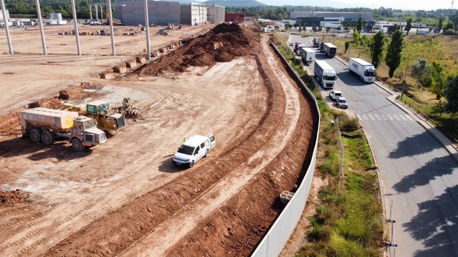 Etude hydraulique pour la mise de drains périphériques, tests de perméabilité uniquement à Les Arcs sur Argens 83160, dans le VAR (83)