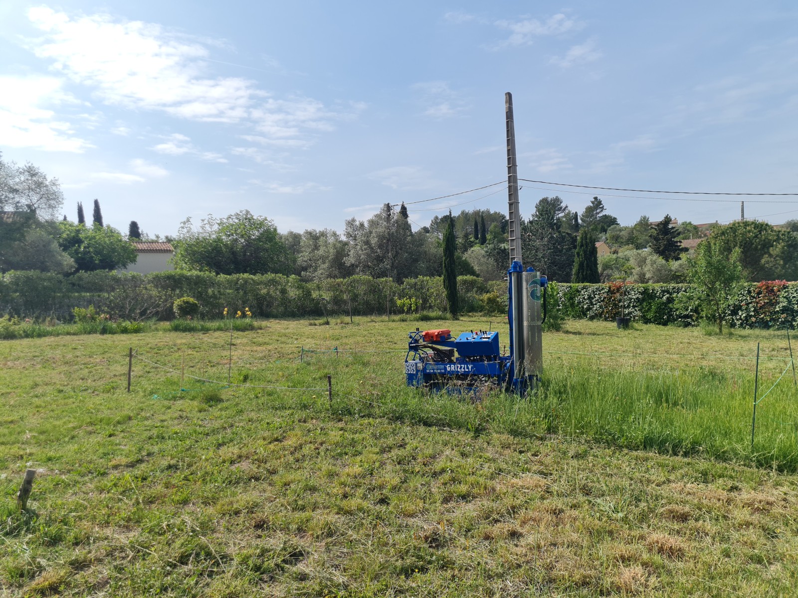 Saint Paul en forêt dans le Var 83, étude de sol géotechnique G2 AVP pour la construction d'une futur piscine