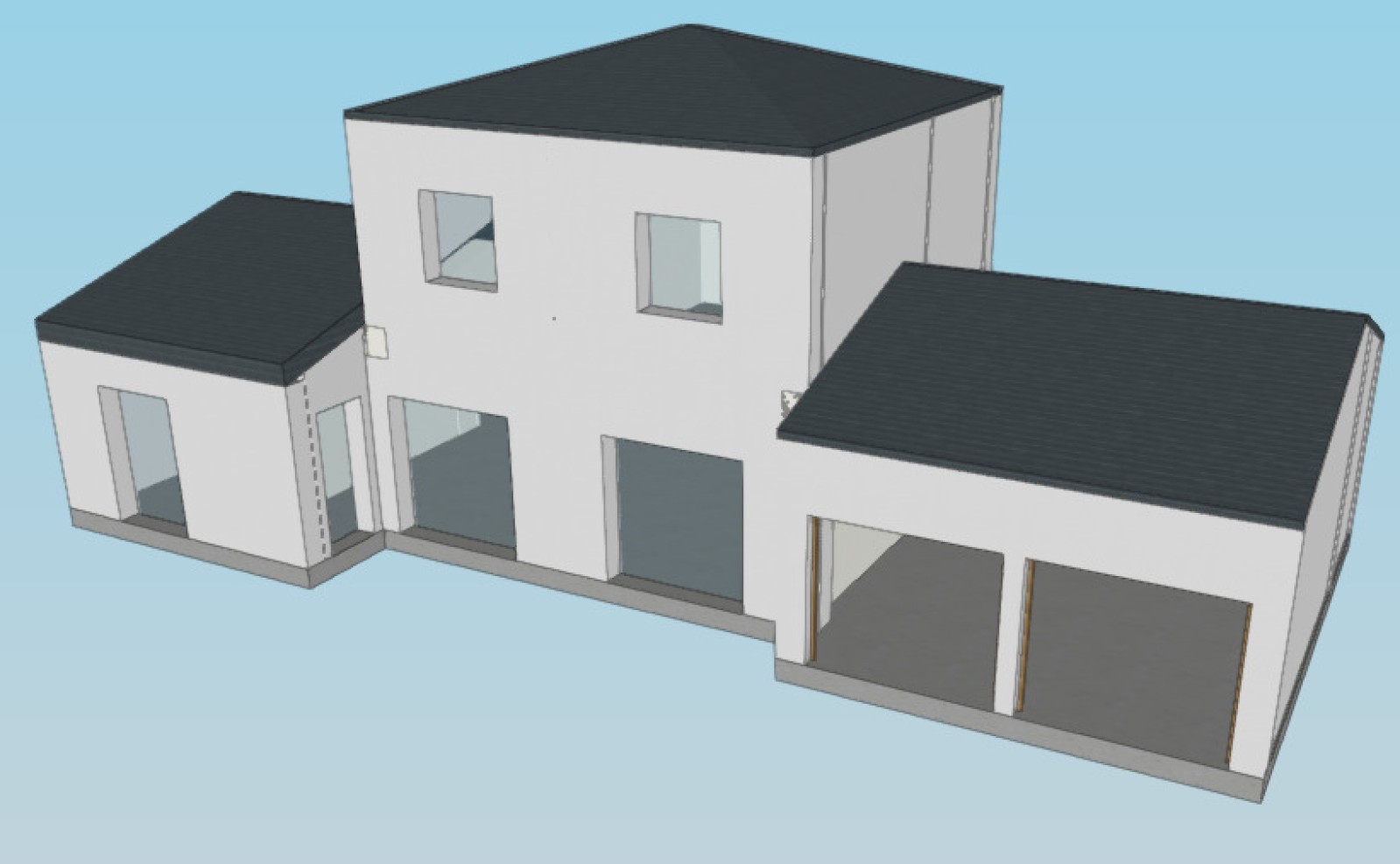 Etude Thermique Bbio RE2020 pour le permis de construire d'une villa d'habitation sur la commune de FLAYOSC dans le Var (83)