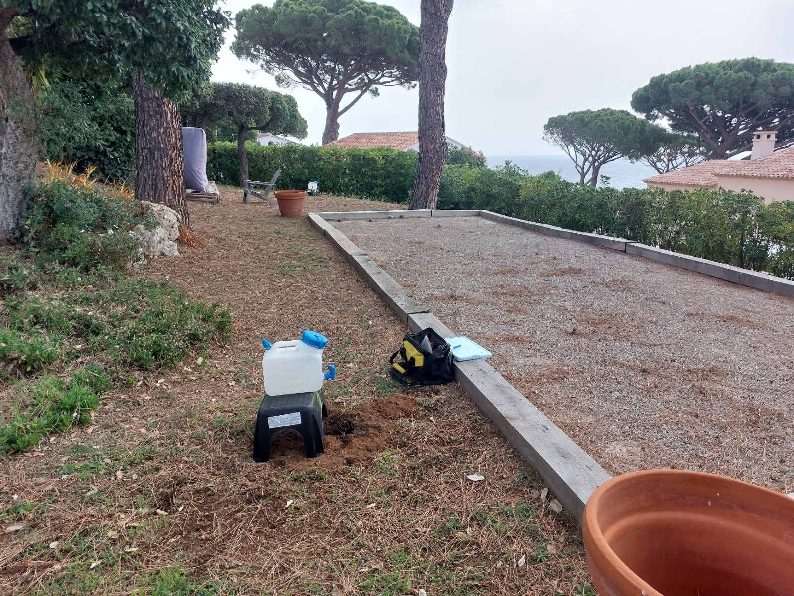 Etude hydraulique pour la mise en place d'un système d'infiltration pour une extension sur Sainte-Maxime, 83120 dans le Var 83.