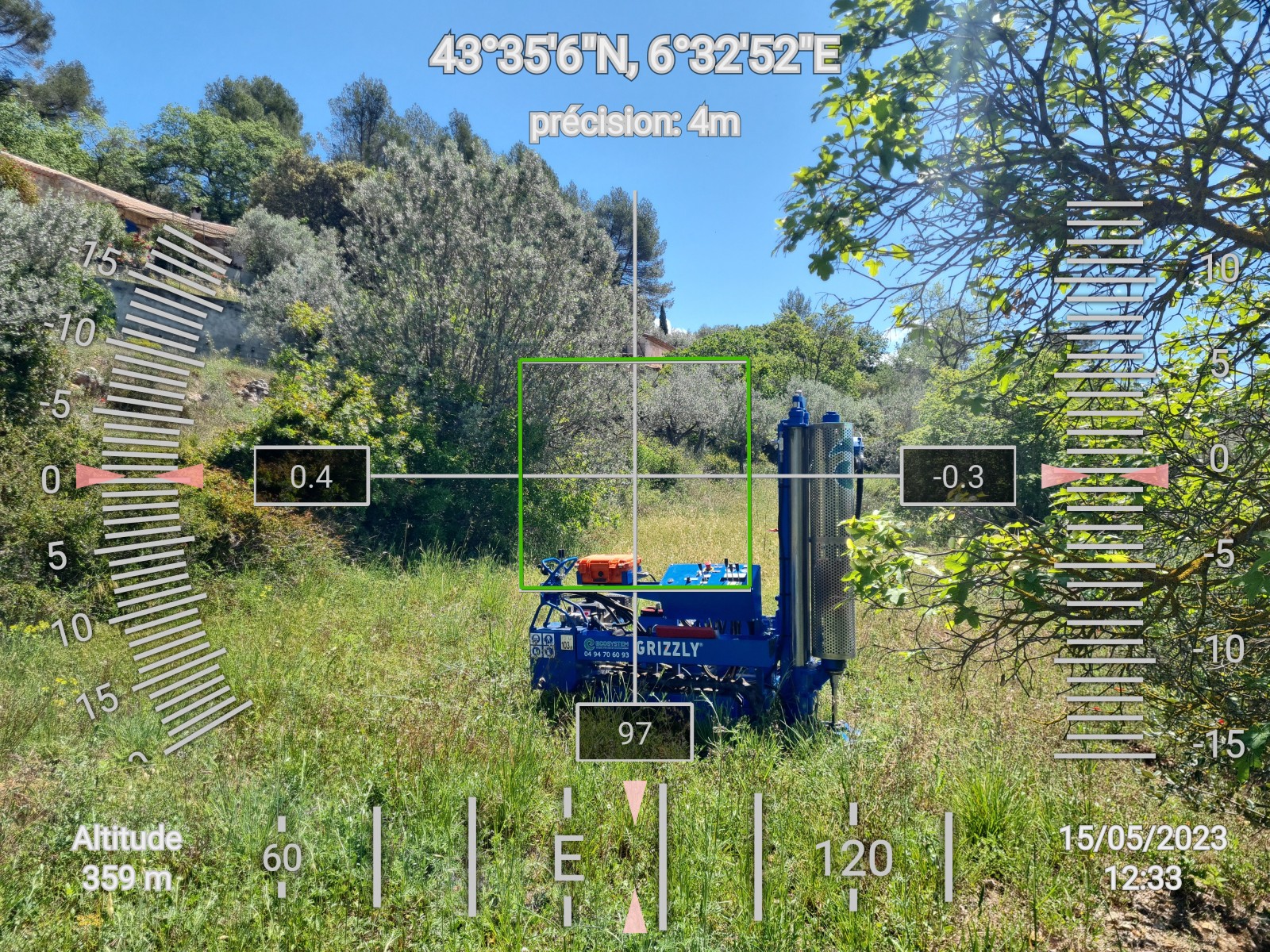 Etude de sol géotechnique G2 AVP avant construction d'une maison individuelle sur CALLAS dans le Var 83