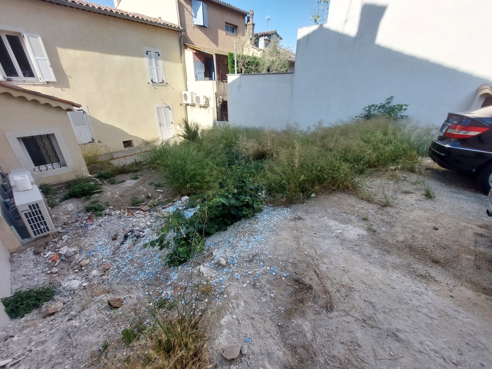 parcelle étudiée Etude hydraulique, bassin de rétention des eaux pluviales pour une construction sur Ste-Maxime, 83120 dans le Var 83