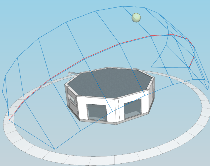 Etude Bbio RE2020 construction d'une villa octogonale sur la commune de BAILLEULMONT dans le (62)