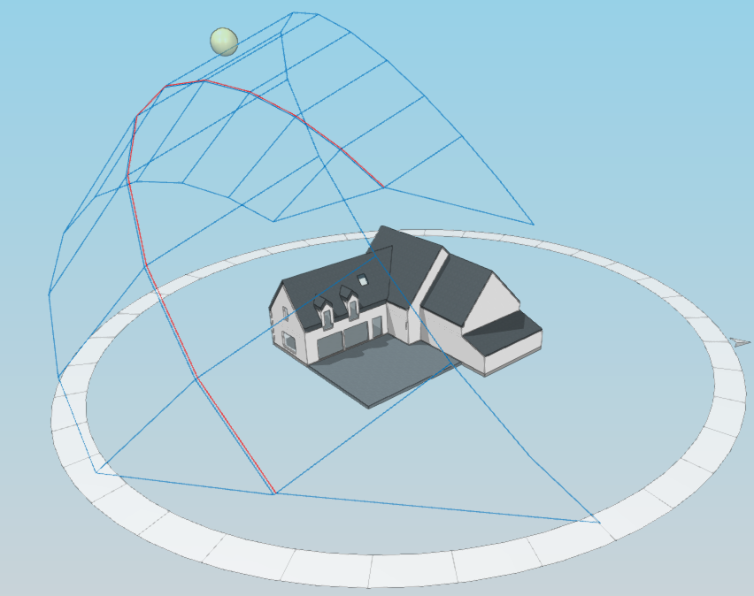 Etude Bbio RE2020 extension d'une villa exitante sur la commune de NOISY LE ROI dans des Yvelines (78)