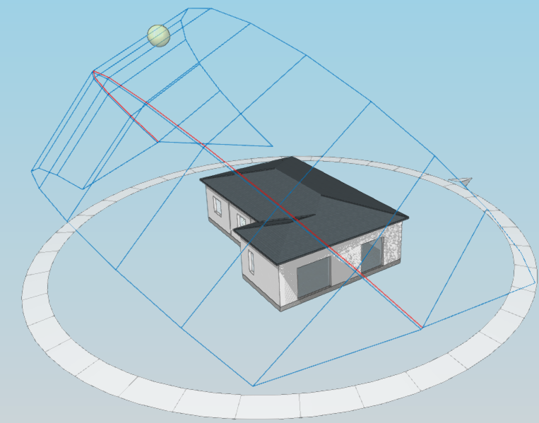 Etude Bbio RE2020 construction d'une maison sur la commune de NEOULES dans le var (83)
