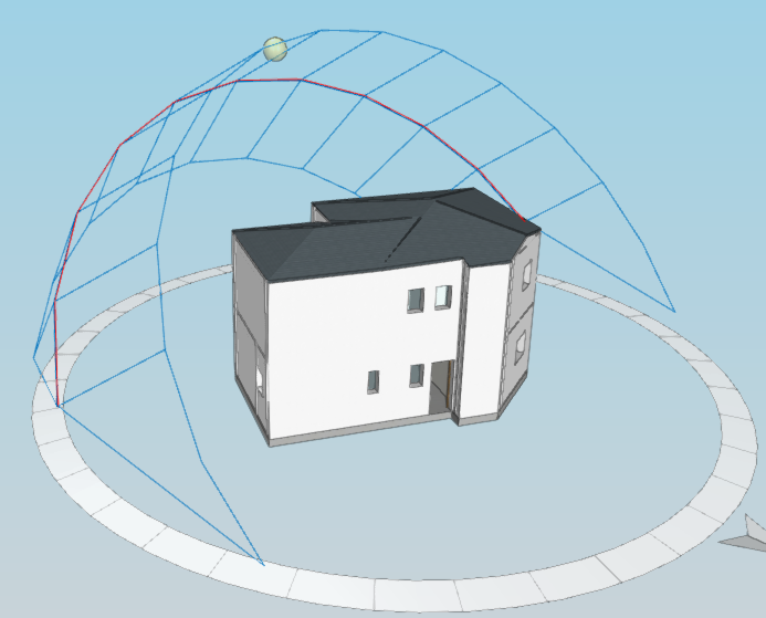 Etude Bbio RE2020 construction d'une villa sur la commune de BAGNOLS EN FORET