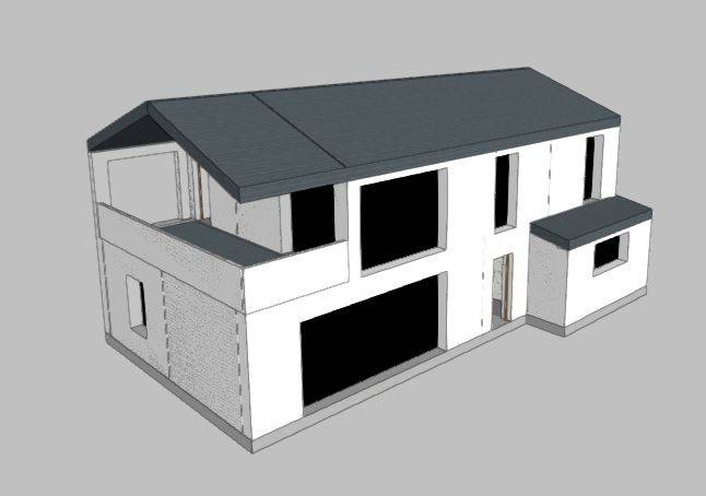 Etude Bbio RE2020 construction d'un cabiné de kiné et d'un appartement sur la commune de ROSENEAU dans le Haut-RHIN (68)