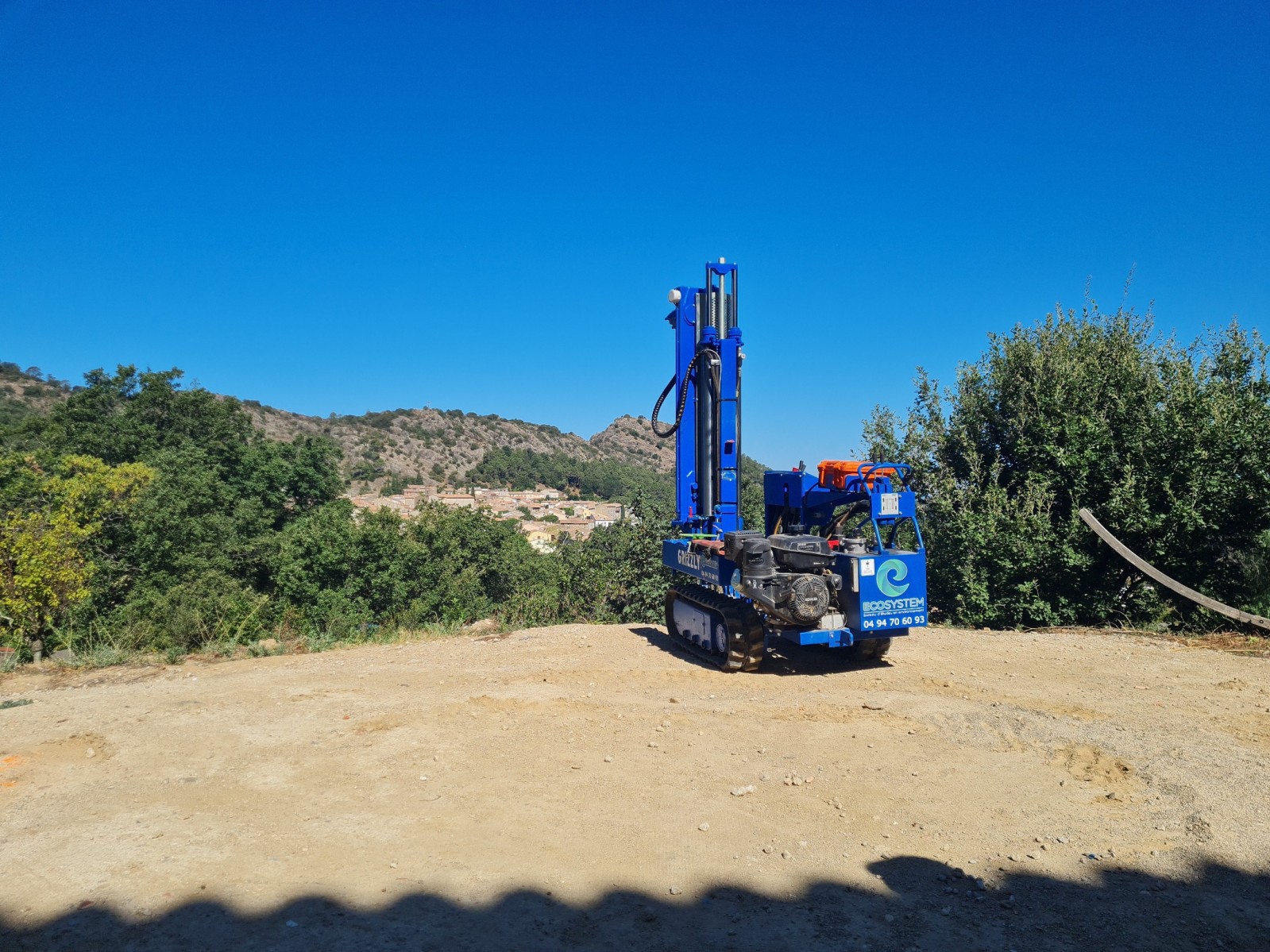 Étude G2 AVP sur la commune de la GARDE FREINET 83680 pour la construction d une piscine.