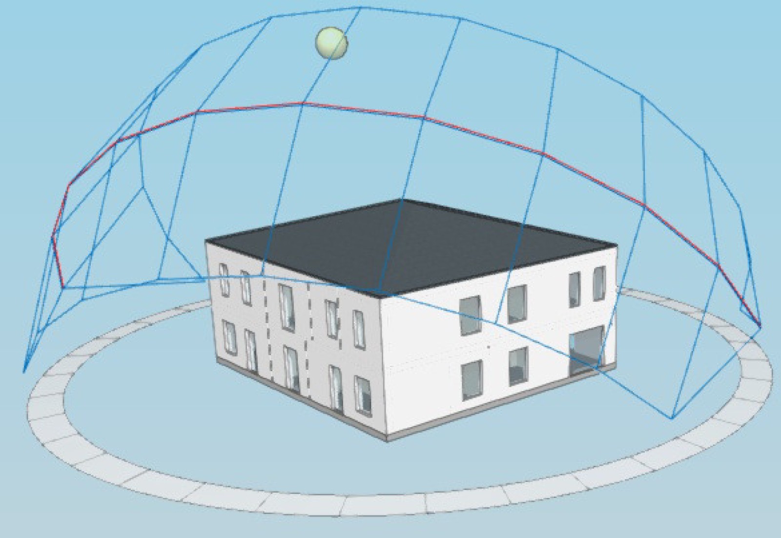Etude Thermique Bbio RE2020 pour le permis de construire de bureaux sur la commune de GRIMAUD dans le Var (83)