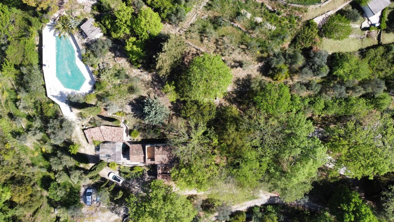 Étude d'assainissement non-collectif à Châteaudouble dans le Var 83 pour une maison individuelle.