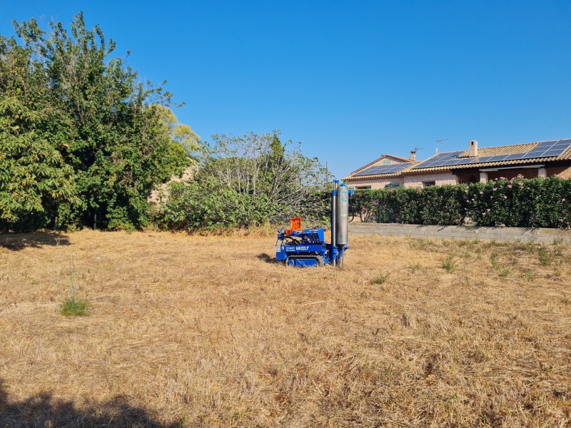 Étude géotechnique G1 ES sur la commune du MUY préalable à une vente de terrain.