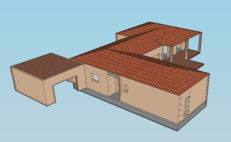 Etude thermique RT2012 Tic et Cep d'une villa sur TRANS EN PROVENCE dans le Var (83)