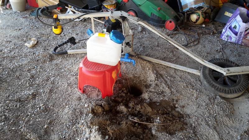 Bureau d'étude de sol : Etude de sol en assainissement non collectif sur Flayosc dans le Var 83 pour une habitation existante