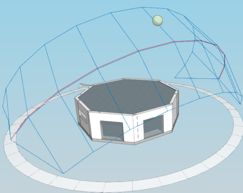 Etude Bbio RE2020 construction d'une villa octogonale sur la commune de BAILLEULMONT dans le (62)