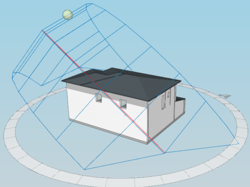 Etude Bbio RE2020 d'une extension d'une maison individuelle sur la commune de LORGUES dans le var (83)