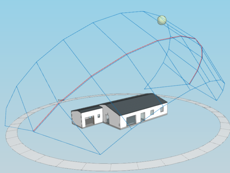 Etude Bbio RE2020 construction d'une maison individuelle sur la commune de LORGUES dans le var (83)