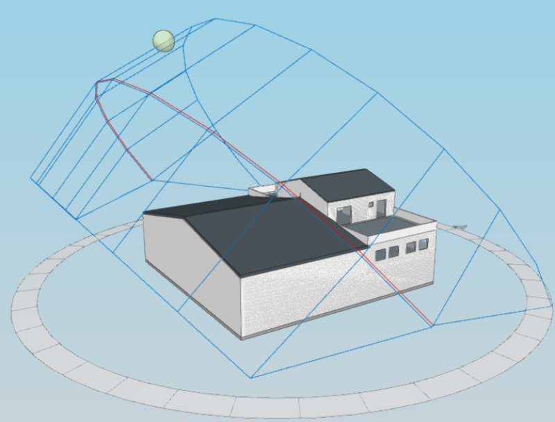 Etude thermique RE2020 construction d'un complexe bureaux et habitation sur la commune de MONTAUROUX dans le var (83)