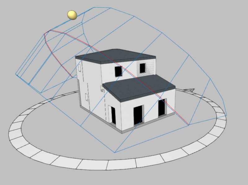Etude thermique Bbio RE2020 pour le permis de construire d'une villa sur la commune de BESSE-SUR-ISSOLE dans le Var (83)