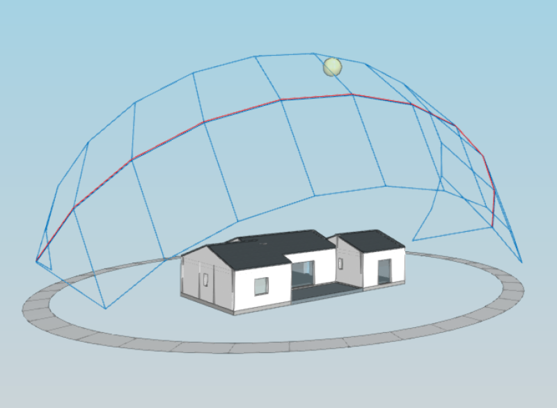 Etude Bbio RE2020 construction d'une maison sur la commune de CARCES dans le département du Var (83)