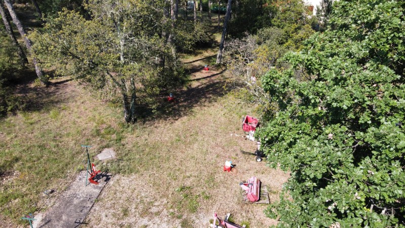 Etude de sol hydrogéologique pour la définition d'une filière d'assainissement non collectif sur la commune de PONTEVES dans le VAR (83) - Aperçu de la future zone d'implantation du système