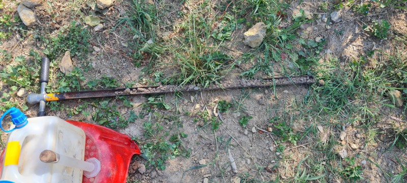 carottage du terrain Etude de sol hydrogéologique pour la définition d'une filière d'assainissement non collectif sur la commune de LE VAL dans le VAR (83)