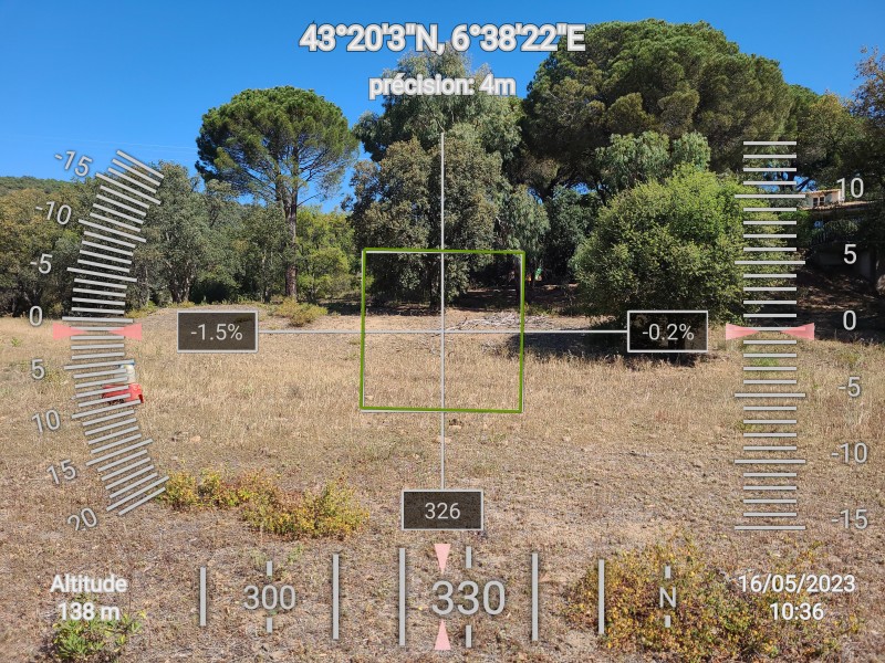 Mesure topographique Étude de sol hydrogéologique pour une villa en résidence secondaire à Sainte Maxime dans le Var 83